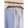 21s/2 oxford shirts men classical casual shirt single chest pockets 100% cotton Spring brand clothing SJ110377 220215