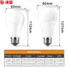 Светодиодный ночной светильник Dusk to Dawn Bulb 10W 15W E27 B22 Smart Light Датчик датчика 85265V Автоматическая onoff indooroutdoor Lampling LAMP4669261