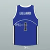 Nikivip Damian Lillard High School Wildcats Retro-Basketballtrikot für Herren, genähte, individuelle Trikots mit beliebiger Nummer und Namen