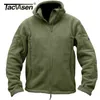 Tacvasen Winter Airsoft Militaire Jas Mannen Fleece Tactische Thermische Hooded Jas Herfst Bovenkleding Mens Kleding 3XL 211126