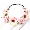 Wedding Sunflower Headbands Wreath Crown Bridal Headdress Hair Accessories Party Garlands
