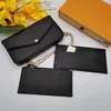 Classic Luxury designer handbag Pochette Felicie Bag Genuine Leather Handbags Shoulder TOTES Clutch Tote Messenger Shopping Purse with box