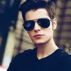 Sunglasses Brand Designer Polarized Men Polarised Driving Shades Black Pilot Male Retro Sun Glasses For MenWomen3895663