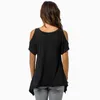 Shintimes Off Shoulder Toppar Sommar T-shirt Kvinnor Kortärmad Tshirt Kvinnor Kläder Camisetas Mujer Tee Femme 210615