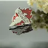 Movie Order Of The Phoenix Vintage Enamel Torch Brooch Alloy Pins For Women And Men Brooche Whole 12pcs/lot