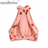 Zomer mouwloze backles blouses bloemen print elastische riemen casual vakantie gewas tops vrouwelijke slanke halter top 210604