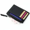 1 Pc Small Men Wallet Women Zipper Coin Pocket Ultra Thin Wallet Mini Leather Card Holders 8 Card Slots Purse 6 Colors