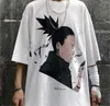 Mężczyzna Kobieta Japonia Luźne Gothic Hoodie Streetwear Kobiety Śmieszne KPOP Girls Boys Hip Hop Topy Śmieszna High Street Rock Bluza Tee Y0629