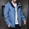 Мужские куртки 2021 Весенняя осенняя тенденция корейская повседневная одежда мода с капюшоном Jaqueta Masculino Casaco Abrigos Kurtka Erkek Giyim