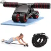 ab roller with resistance bands