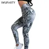 Leggings push up sexy Donna Fitness Femme Vita alta Leggins da ginnastica stampati animali Mujer Skinny Stretch Abbigliamento sportivo Ragazze per lo sport 201109