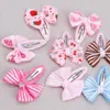 Hair Accessories Bow Hairpin Kid Children Barrette Pin Gum Baby Clip Girls