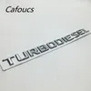 Voor Mercedes Benz W463 W140 W124 Turbodiesel Lettering Emblem Mark Achter Trunk Turbo Diesel Logo Stickers4966861