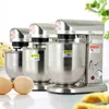 Electric Stand Food Mixer Stainless Steel Chef Machine 5L Bowl Cream Blender Knead Dough Cake Bread Whisk Egg Beater