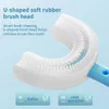 New Children'S Infant Toothbrush U Silicon Toothbrush Mouth-Cleaning Manual Toothbrush Cartoon Pattern 2021 Hand-Held Version