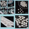 Pearl Loose Beads Jewelry 10-12Mm Baroque White Single Natural Freshwater Womens Gift Drop Delivery 2021 Bypqk