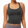 L-028 tudo em um copo yoga feminino camisola de alças esportes sutiã mulheres underwears acolchoado correndo fitness ocasional exercício colete ginásio roupas