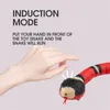 Smart Sensing Snake Cat Toys Электрическая интерактивная игрушка для кошек USB зарядки кошек аксессуары для любимых собак игра 20220107 Q2