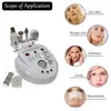 Machine multifonctionnelle de microdermabrasion Hanmmer froide et chaude d'épurateur de peau d'équipement de salon de beauté