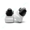 2021 En Kaliteli Erkek Kadın Rahat Ayakkabılar Moda Sneakers Siyah Beyaz Deri Eğitmenler Süet Platformu Mens Düz 36-45