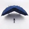 Regenschirme Mode Persönliche Mode Mannelijke Paraplu Women Creatieve Dubbele Liefhebbers Pole Top Ein Stück