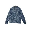 Hommes Femmes Designers Vestes Denim Tie Sweat à capuche Vêtements Streetwear Manteaux Vêtements d'extérieur Vêtements à capuche Coton Bleu