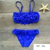 7-16years Kinder Bademode Falbala Mädchen Bademode Baby Kinder Biquini Infantil Badeanzug Bikini Mädchen 2020 Neue Sommer Badeanzug