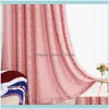 DRAPES DECO EL STARTION GARDUSLATEST Высококачественный элегантный творческий тюль окна занавес для гостиной салон Sheer Cortina Shade Home Decor