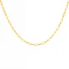 Chains Arrival 24K Yellow Gold Necklace Chain 999 O Link