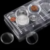 60Pcs Clear Collection Coin Capsules 41mm Transparent Eagle Coin Protector Case Storage Box Round Coin Holders Containers 210315