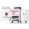 BEIJAMEI 850W Commercial Electric Meat Slicer Slicing Mincing Machine Automatic Meat Cutter Stainless Steel