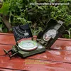 Outdoor-Kompass US-Multifunktions-Mini-Metallmaterial Bergsteigen Campingtour Nord