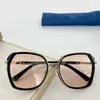 Tidig höst mode fritid solglasögon för kvinna temperament glas rektangel kör UV400 adumbral med låda G8075 6 färg hög kvalitet