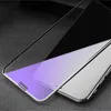 Anti Blue Light Screen Protector Black Rand Volledige dekking Tempered Glassfilm voor iPhone 14 Pro Max 13 13Pro 12 Mini 12Pro 11 XS XR X 8 7 6S Plus met retailpakket