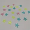 Confetti de adesivo de estrela fluorescente de PVC 3cm parede luminosa 100pcs papel pintura decorativa decoração decoração de parede romântica especial de4939760