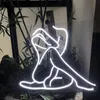 Andra belysning lampor rören anpassade neon tecken sexig dam flicka ledt ljus för rum hem dekoration sovrum vägg kvinnlig kropp väggmålning akryl bar o