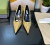 Scarpe Tacchi firmati di lusso Sandali da donna alla moda the Hacker Project Knife Women Pumps 8cm Wedding Pointe Pelle sexy