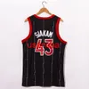 Toutes les broderies 10 styles 43# SIAKAM 2021 nouveau maillot de basket-ball noir Personnaliser le gilet de jeunesse pour hommes et femmes ajouter n'importe quel nom de numéro XS-5XL 6XL gilet