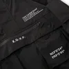 Mannen Hip Hop Streetwear Jasjas Zwart Windjack Cargo Jacket Pullover Harajuku Hooded Track Jacket Tactical Uitloper 211009