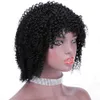 2021 European and American fashion leisure short volume human hair set wig temperament female African small roll explosive head high quality