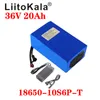 Liitokala 18650 36V 20Ahホットセル製品e-bikeバッテリーパック1000Wスクーターバッテリー30A BMS + 42V2A充電器