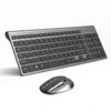 JOYACCESS Russian Wireless Set Ergonomic Mause Silent Button Keyboard and Mouse Combo 2.4G Laptop PC