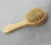 Face Cleansing Brush for Facial Exfoliation Natural Bristles cleaning Face Brushes for Dry Brushing Scrubbing with Wooden Handle #202129
