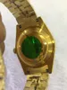 С оригинальной коробкой Высококачественные часы 41 мм 8K Желтого золота Автоматическое мужское браслет мужские часы 2024