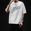 LIFENWENNA Streetwear Fashion T Shirt Men Summer Casual O Neck Men's Short Sleeve Cotton Hip Hop op ees s M-5XL 210706