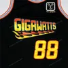 Nikivip Custom McFly #88 Herrfilm Gigawatts baskettröja sydd Hip Hop Party Jerseys S-4XL något namn och nummer toppkvalitet