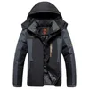 Winter Fleece Military Jackets Men Windproof Waterproof Outwear Parka Mens Windbreaker Warm Raincoat Coat Plus Size 9XL Overcoat 210910