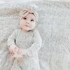 Born Baby Autumn Pagliaccetto Neonato Ragazzi Tute di marca di moda Stile europeo Pezzi interi 210619
