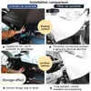 Słońce Sunshade Wnętrze przednie okienko okładka parasolowa dla C4 C5 C3 Focus 2 3 4 Fiesta Mondeo Kuga