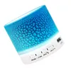 Mini Portable Bluetooth Speaker Wireless Speakers Car o Dazzling Crack 7 LED Lights Subwoofer for PC Laptop MP3 Travel Outdoors Home Office9399208